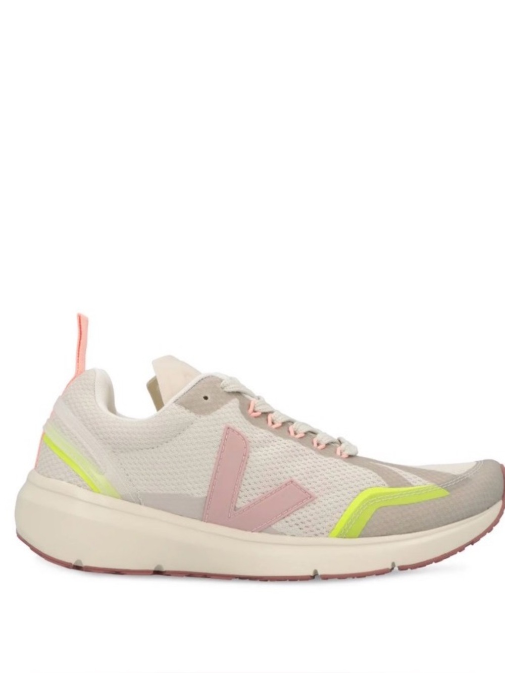 Veja Condor 2 V Lock.Lightweight Women's Running Sneakers - Pink & Crea